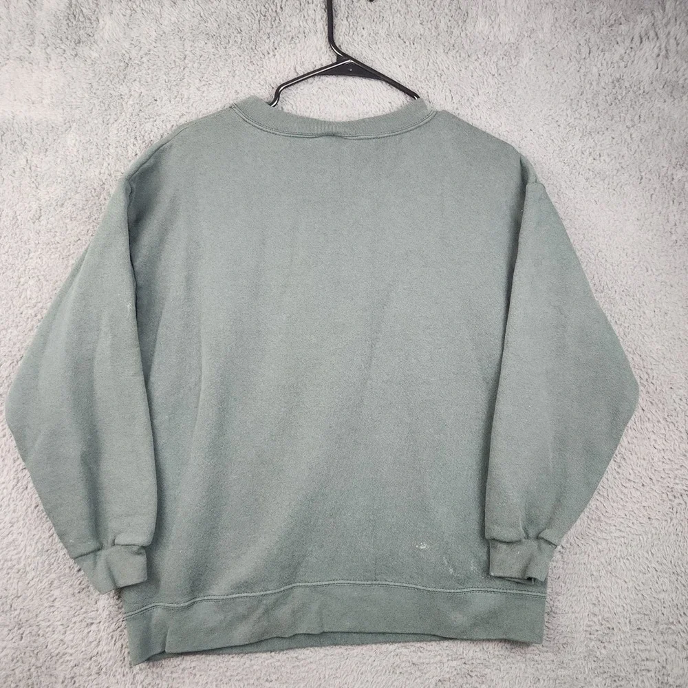 Disney Pooh‎ Sweatshirt Kids S/M Green Winnie the Pooh Vintage Graphic Pullover